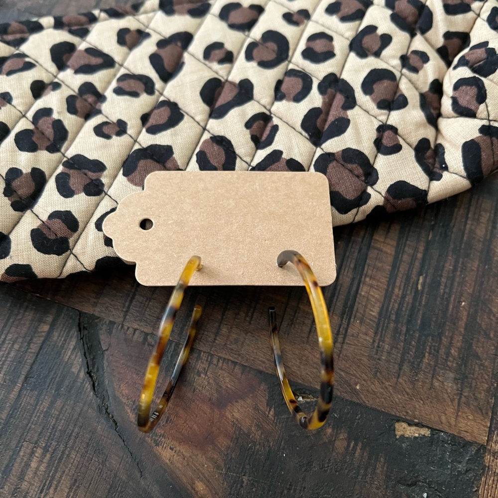 Leopard Earrings!